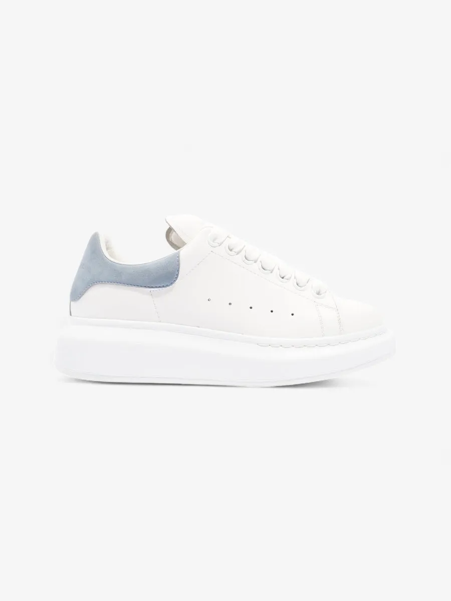 Oversized Sneakers White / Blue Tab Leather EU 37 UK 4