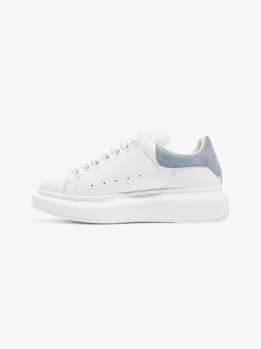 Oversized Sneakers White / Blue Tab Leather EU 37 UK 4