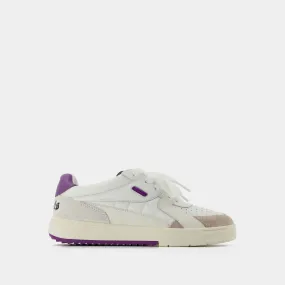 Palm Angels  Palm University Sneakers - Palm Angels - White/Purple - Leather