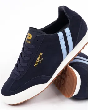 Patrick Rio Trainers Navy/Sky Blue