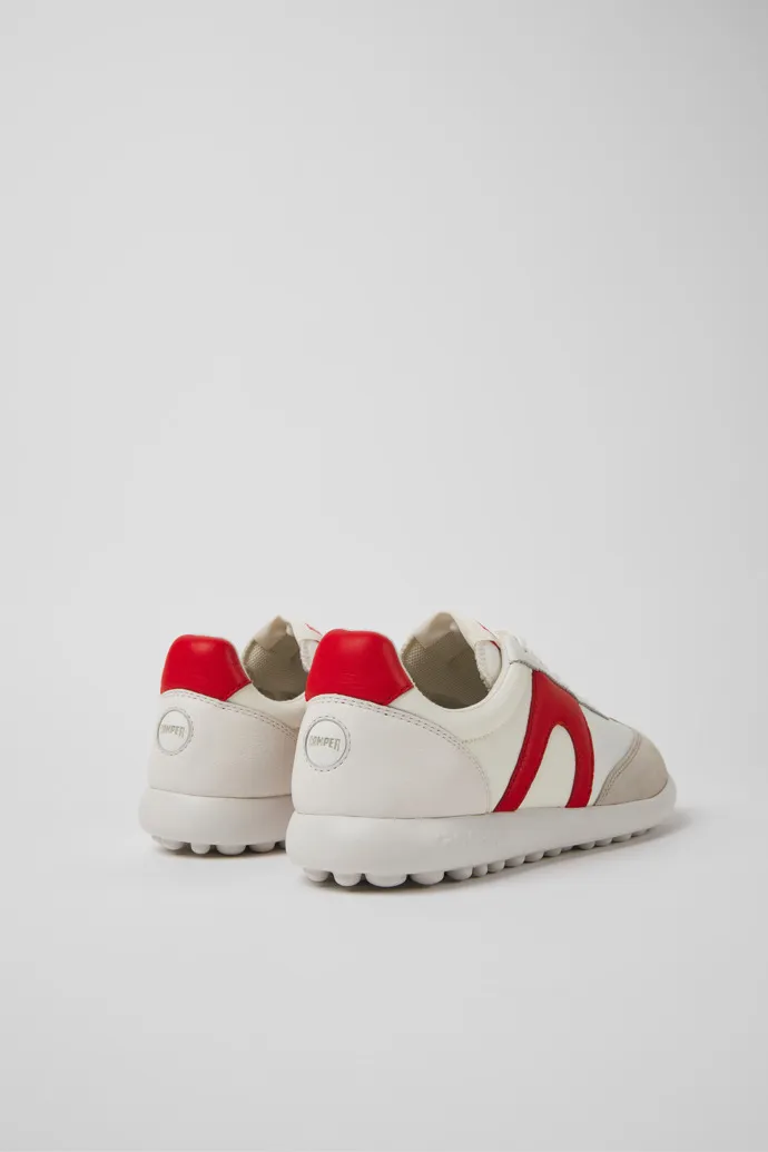 Pelotas XLite White and red leather and textile sneakers for women