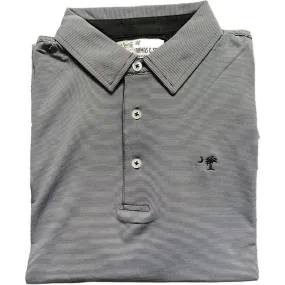 Performance Palmetto Polo- Black Stripe