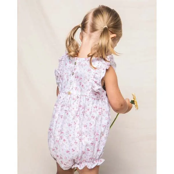 Petite Plume Ruffled Romper, Dorset Floral