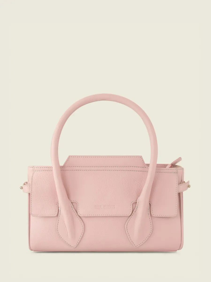 Pink Leather Handbag for Women - Madeleine S Pastel Pink | PAUL MARIUS