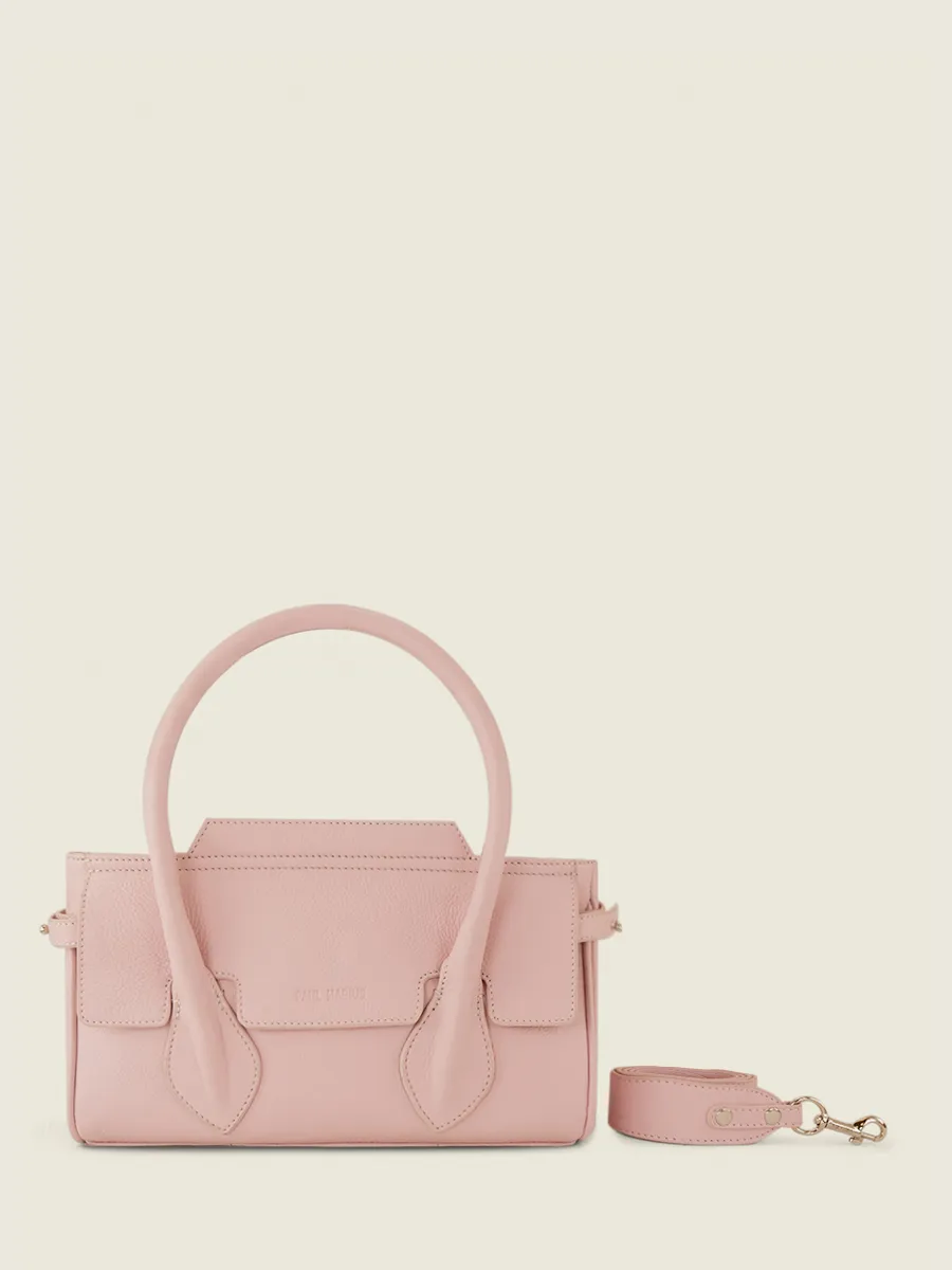 Pink Leather Handbag for Women - Madeleine S Pastel Pink | PAUL MARIUS