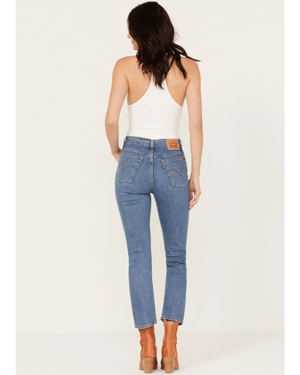 Product Name:  Levi's Women's Medium Wash Summer Love Wedgie Straight Jeans