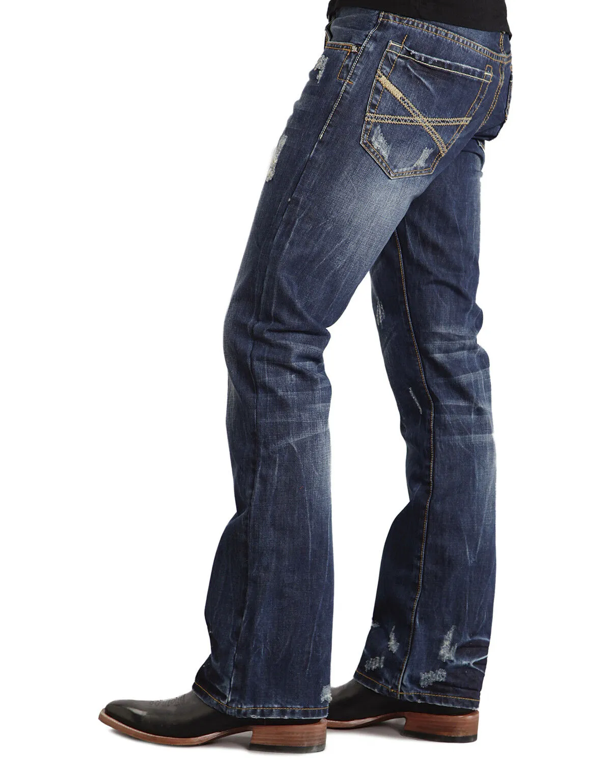 Product Name:  Stetson Rock Fit X Stitched Jeans - Big & Tall