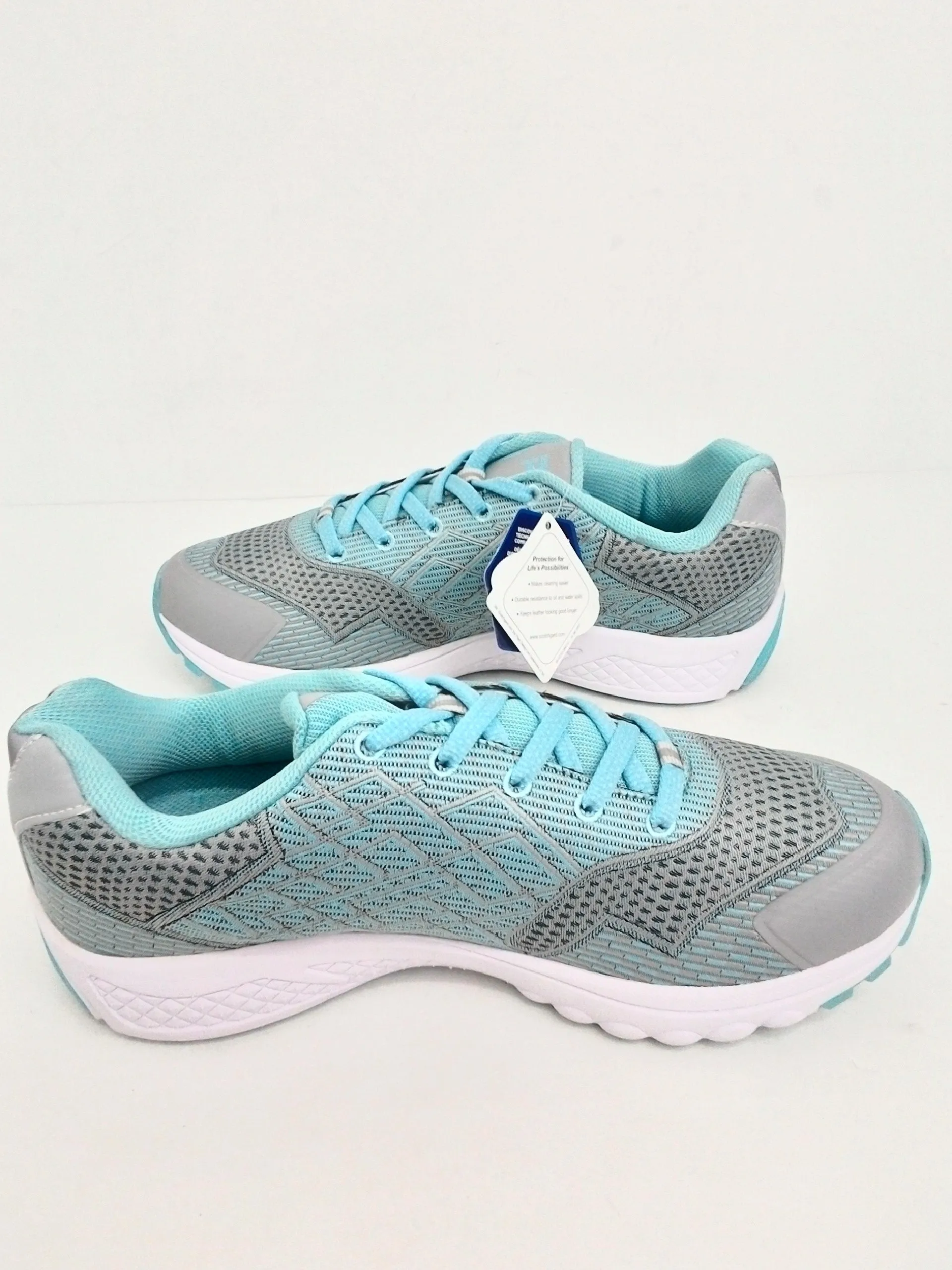 Propet Ortholite Women's Grey/Blue Sneakers Size 10 M