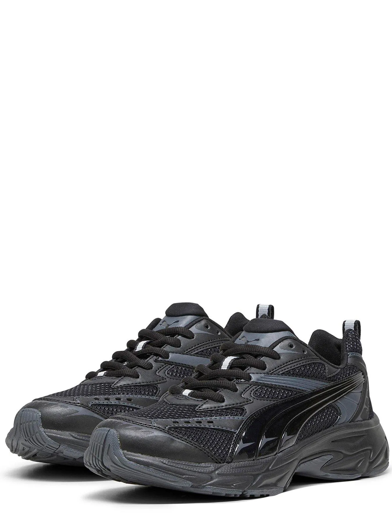 Puma Mens Morphic Base Trainers - Black