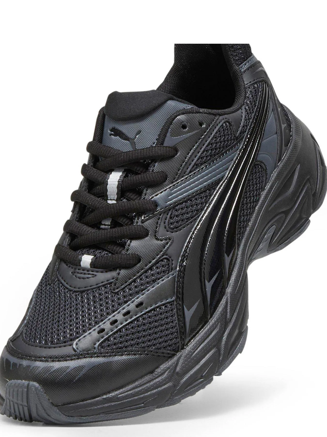 Puma Mens Morphic Base Trainers - Black