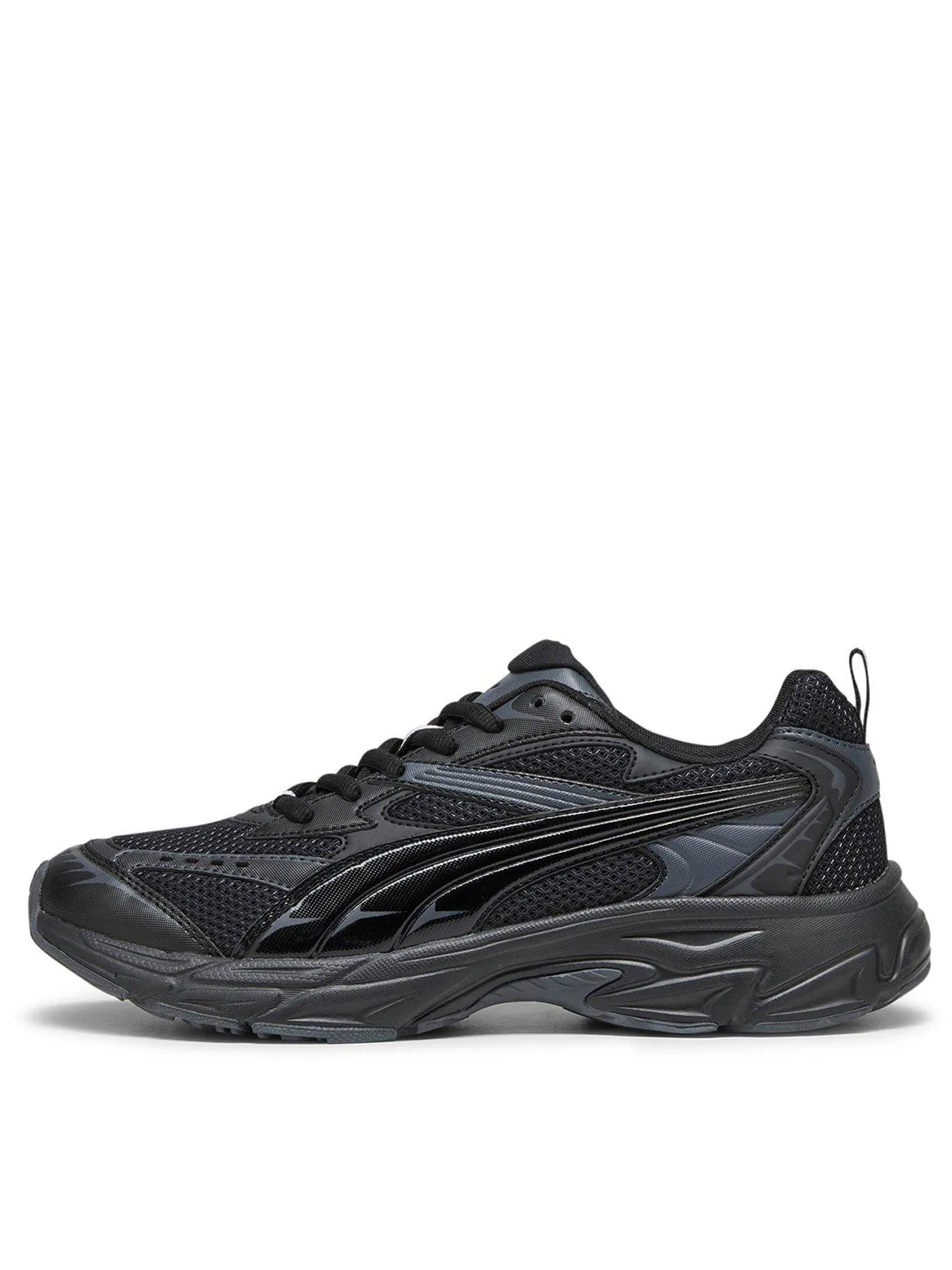 Puma Mens Morphic Base Trainers - Black