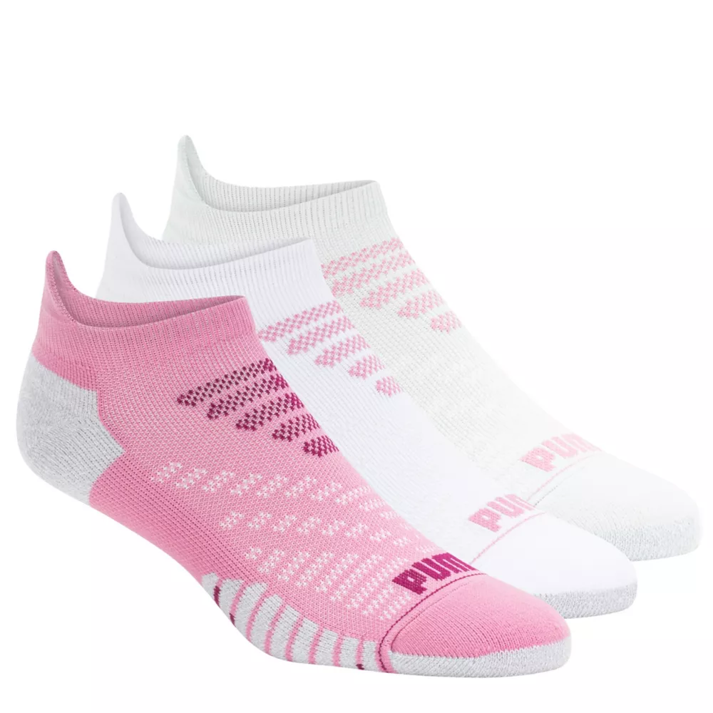 PUMA  WOMENS LOW CUT SOCKS 3 PAIRS