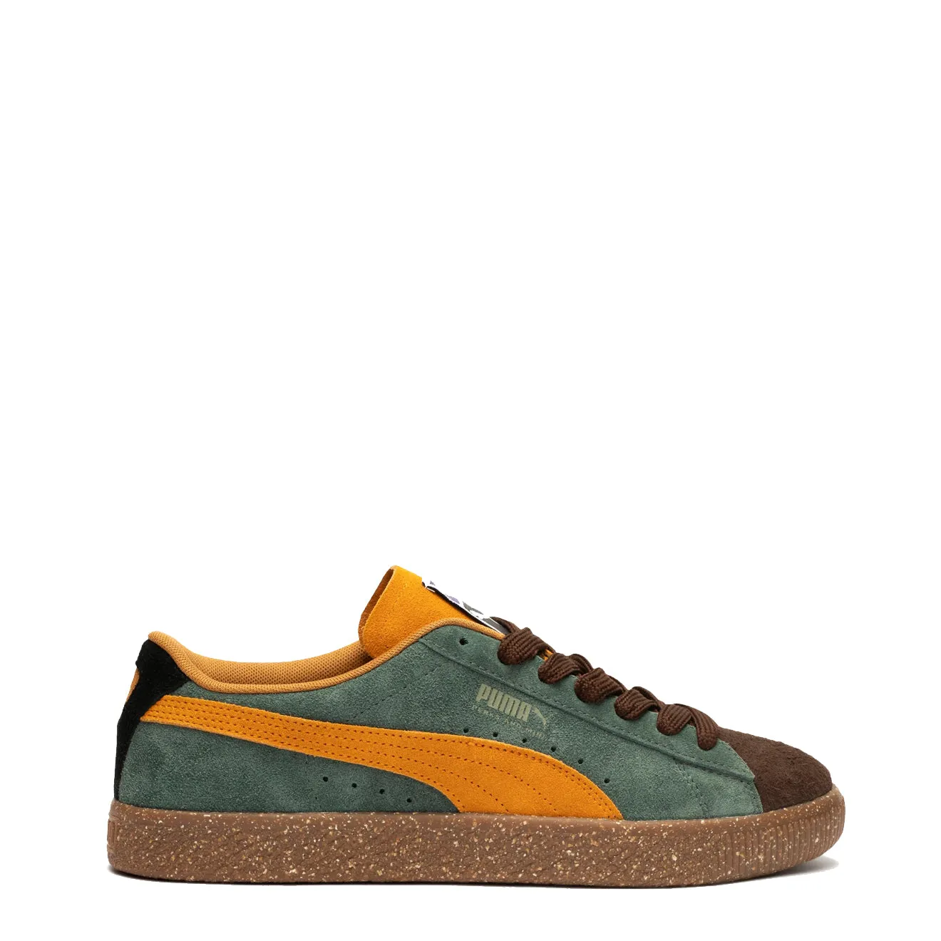 Puma x P.A.M Suede VTG Trainers Dark Chocolate / Burnt Olive