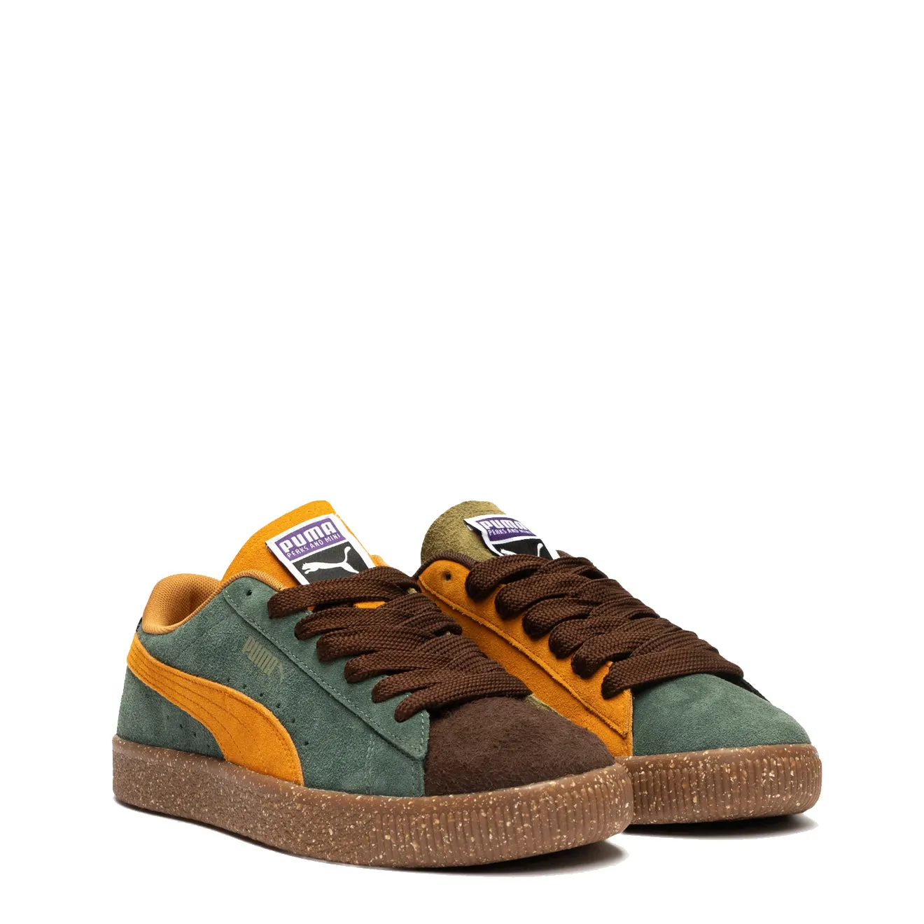 Puma x P.A.M Suede VTG Trainers Dark Chocolate / Burnt Olive