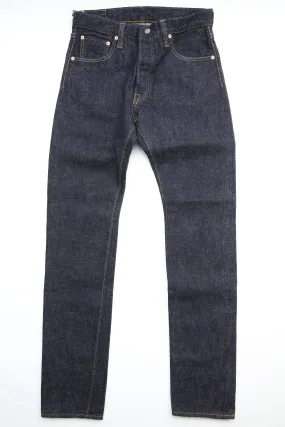 Pure Blue Japan SLB-019 Men's Woven Jeans 16.5oz Slub Denim Relaxed Ta