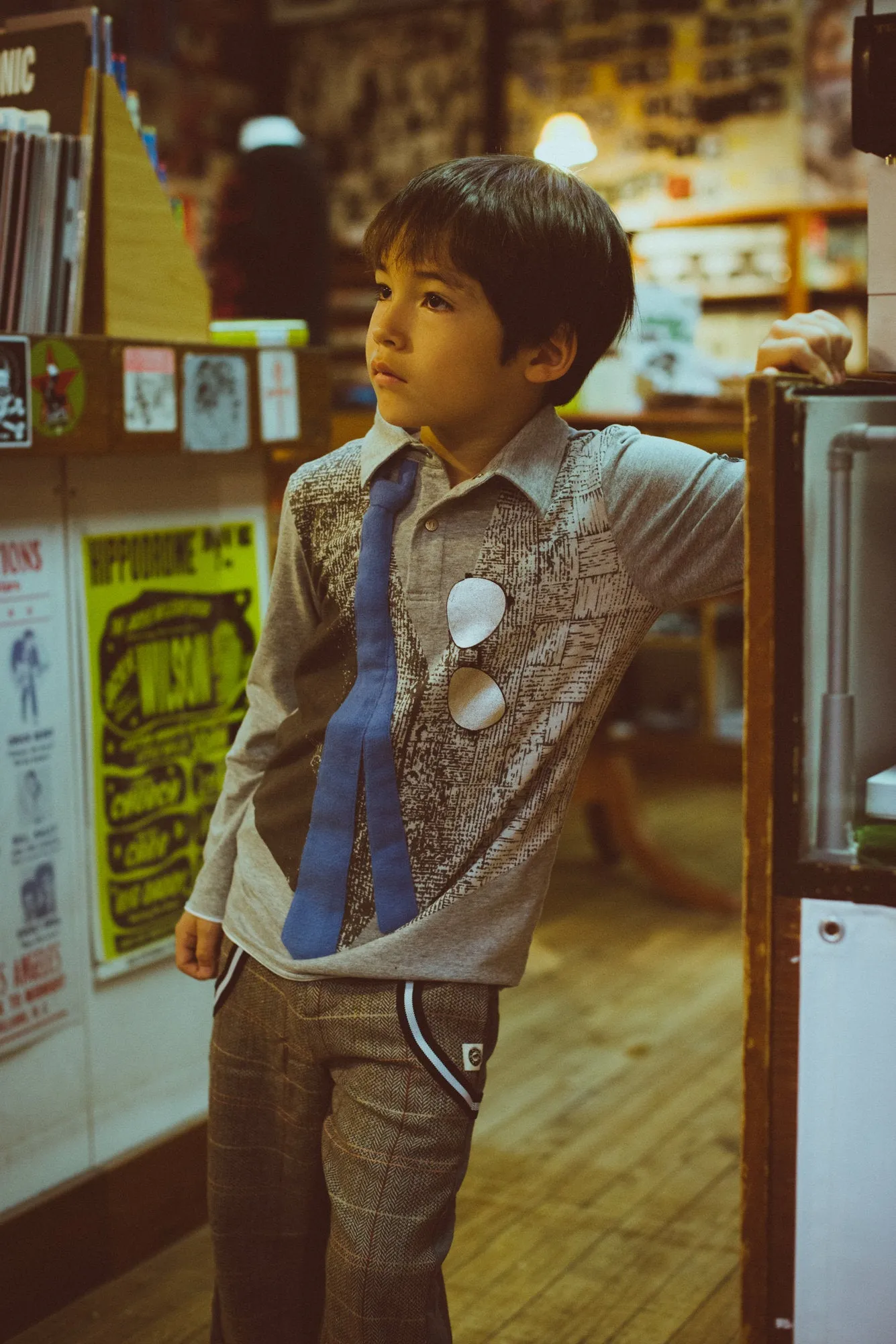 Real Tie Vest Baby Polo Shirt by: Mini Shatsu