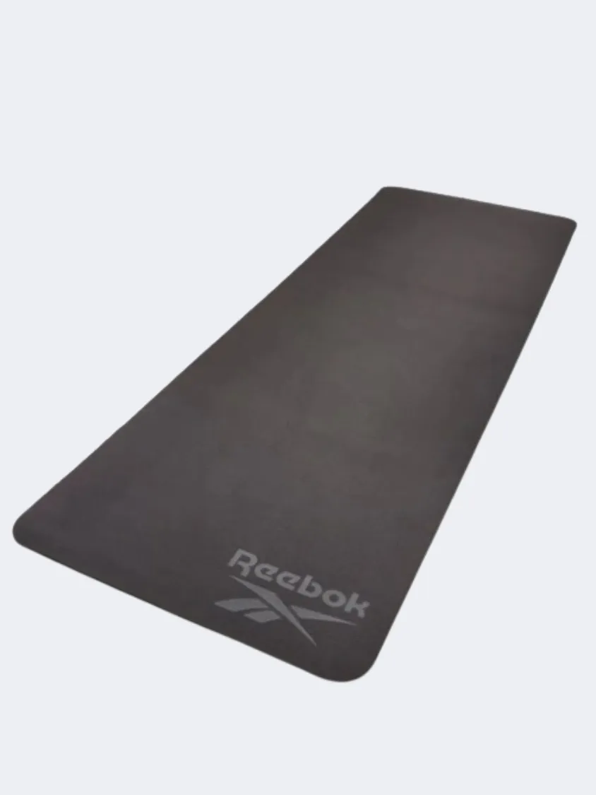 Reebok Accessories Double Sided 6 Mm Fitness Mats Black/Grey