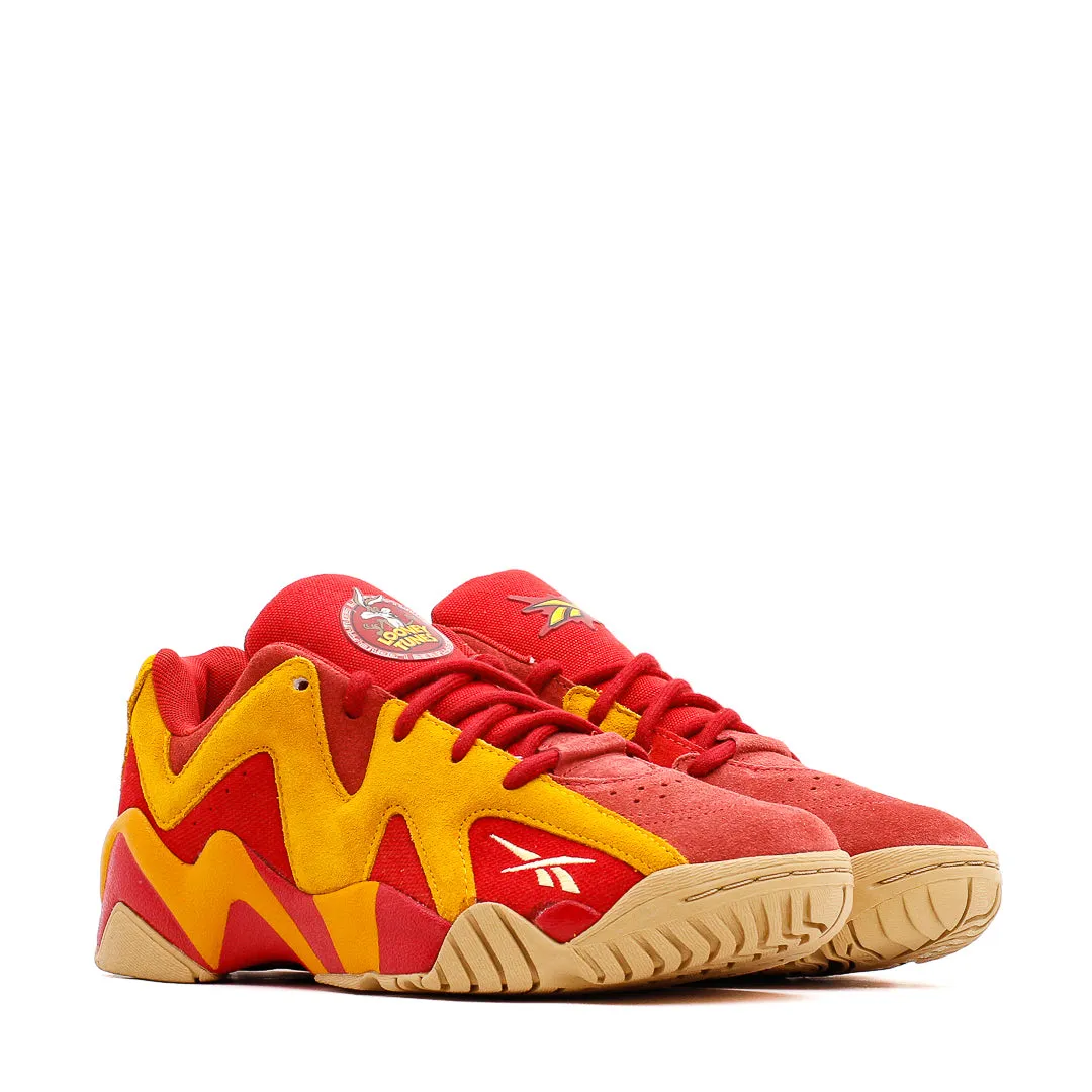 Reebok Classics Men x Looney Tunes Hurrikaze II Low Mars Red Bright Ochre GW4299