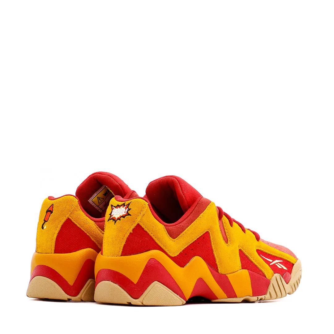 Reebok Classics Men x Looney Tunes Hurrikaze II Low Mars Red Bright Ochre GW4299