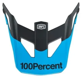 Replacement Visor for 100% Status Blue Helmet