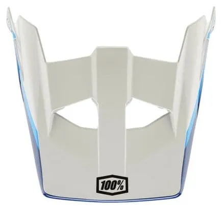 Replacement Visor for Aircraft Trigger Helmet White / Blue