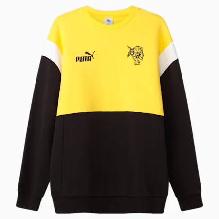 Richmond Football Club 2024 Unisex Heritage Crew | Vibrant Yellow-PUMA Black-RFC | PUMA All Football Products | PUMA 