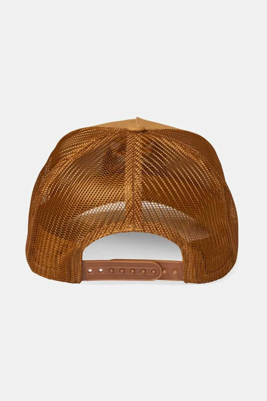 Ridgewood Netplus Trucker Hat - Copper/Copper