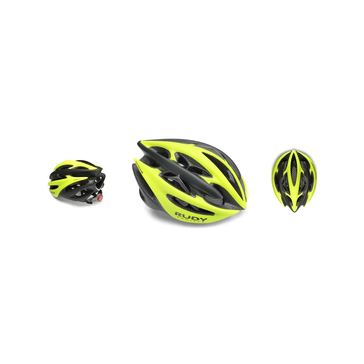 Rudy Project Sterling + Helmet Fluor Yellow Matte Black Cycling Helmet