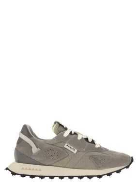 Run Of    Run Of Oxygen M Sneakers Suede, Canvas And Leather