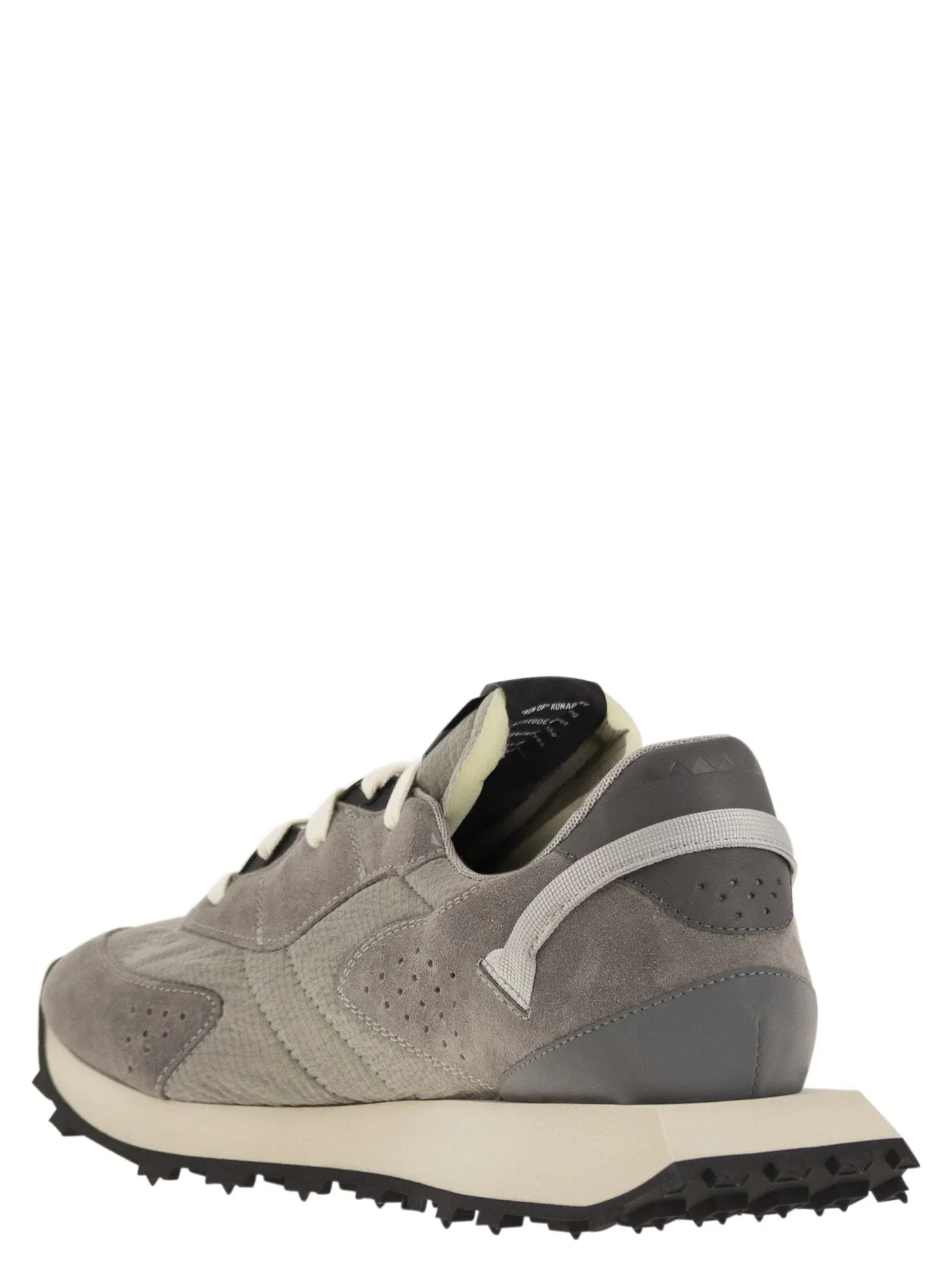 Run Of    Run Of Oxygen M Sneakers Suede, Canvas And Leather