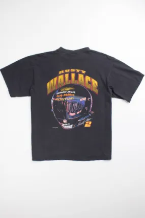 Rusty Wallace Nascar Helmet T-Shirt