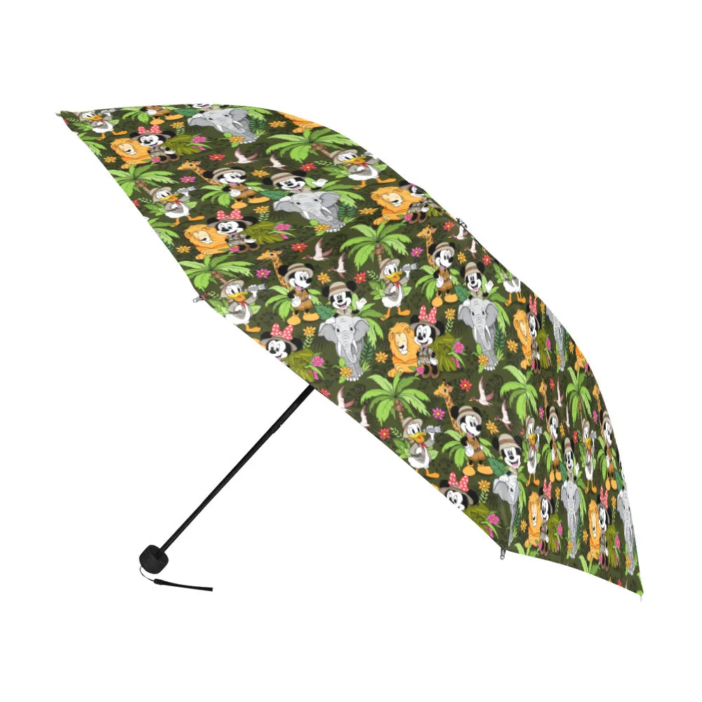 Safari Anti-UV Foldable Umbrella