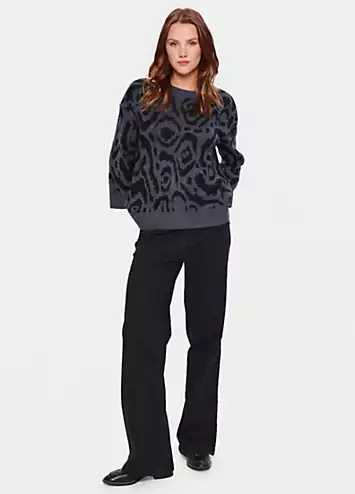 Saint Tropez Aiko Casual Fit Three-Quarter Sleeve Pullover | Grattan