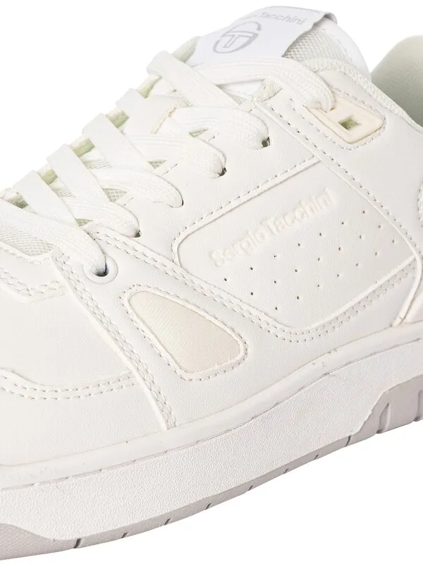 Sergio Tacchini Milano Synthetic Casual Trainers - Pure White