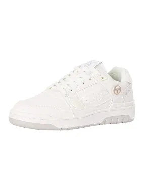 Sergio Tacchini Milano Synthetic Casual Trainers - Pure White