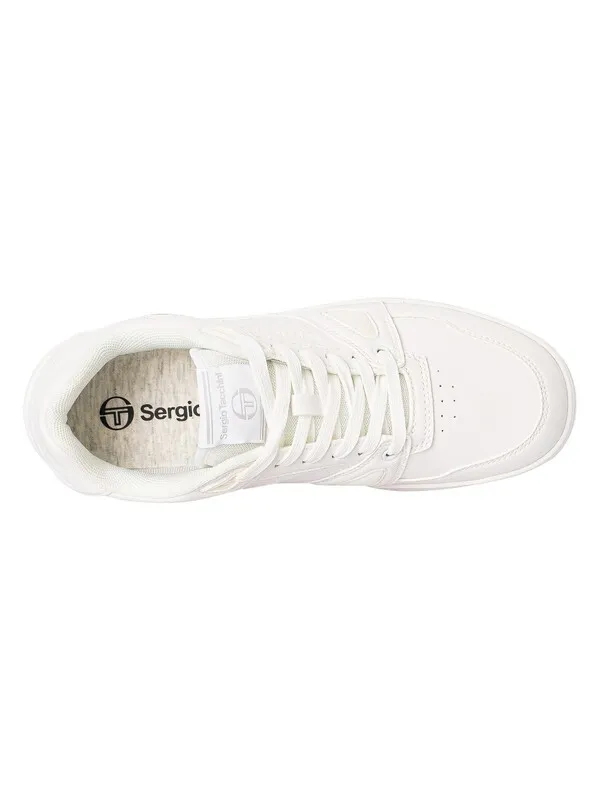 Sergio Tacchini Milano Synthetic Casual Trainers - Pure White