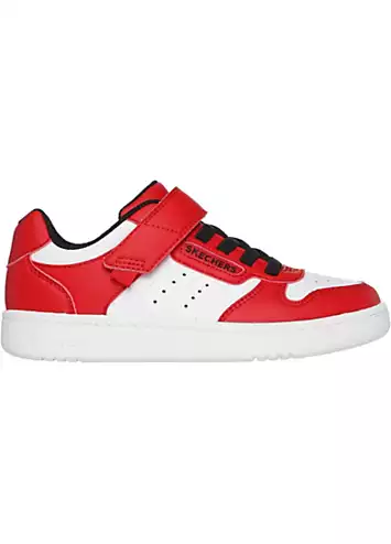 Skechers Boys Red Quick Street Trainers | Grattan