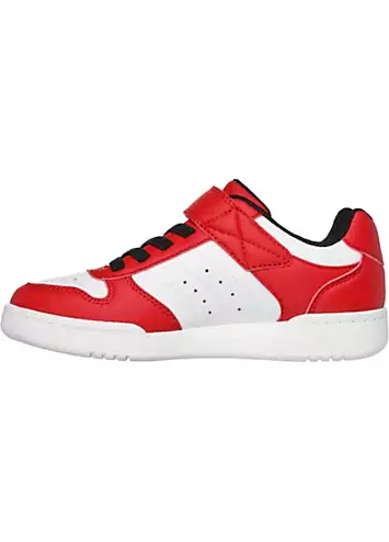 Skechers Boys Red Quick Street Trainers | Grattan