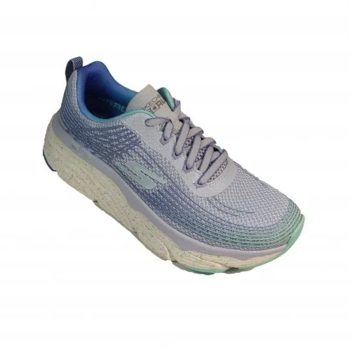 Skechers Max Cushioning Elite - Galaxy Burst | Blue/Light Blue | Womens Running Trainers