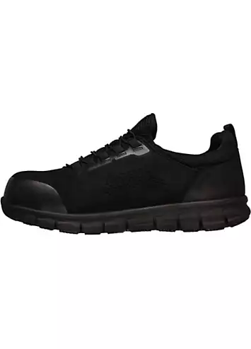 Skechers Mens Black Synergy Omat Trainers | Kaleidoscope