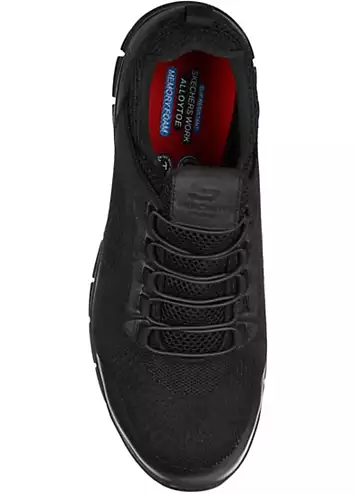 Skechers Mens Black Synergy Omat Trainers | Kaleidoscope