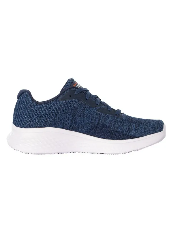 Skechers Skech-Lite Pro Trainers - Navy/Orange