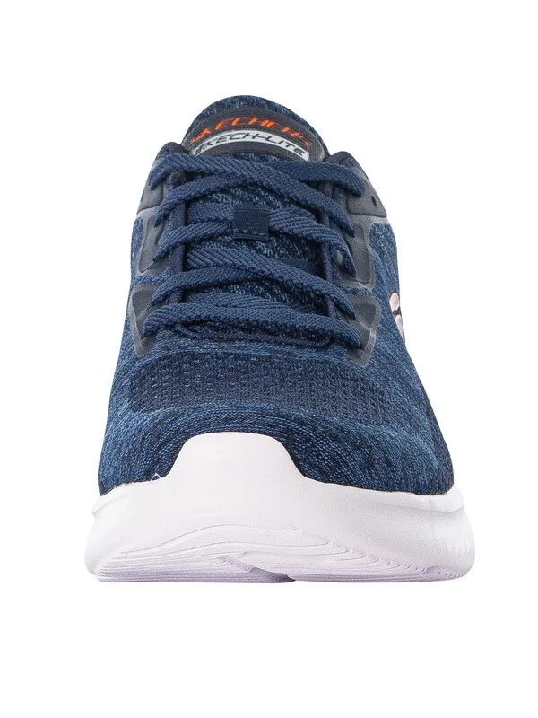 Skechers Skech-Lite Pro Trainers - Navy/Orange