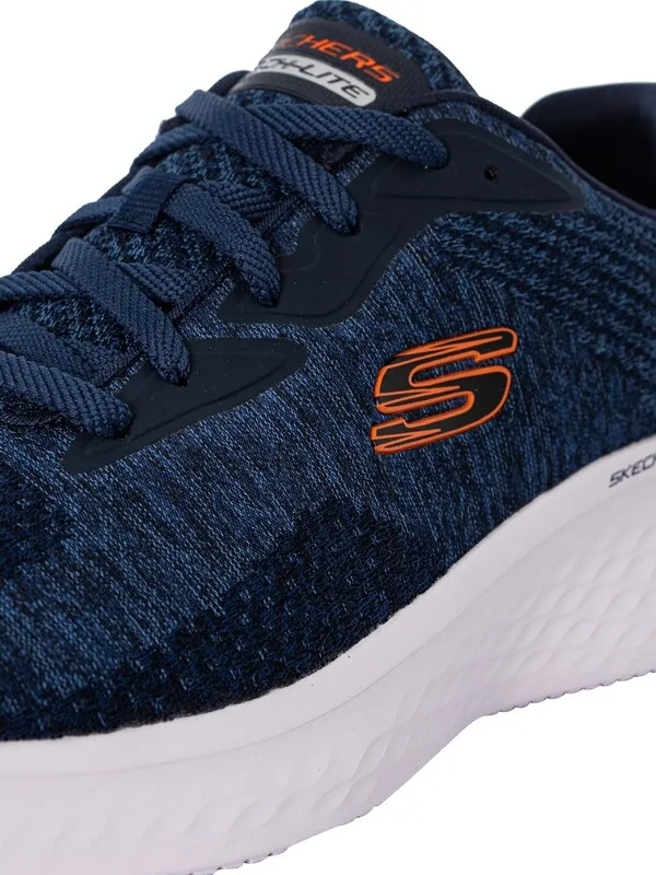 Skechers Skech-Lite Pro Trainers - Navy/Orange