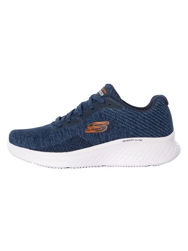 Skechers Skech-Lite Pro Trainers - Navy/Orange