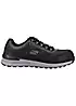 Skechers Work Mens Black Bulklin Bragoo Slip Resistant & Composite Saftey Toe Trainers