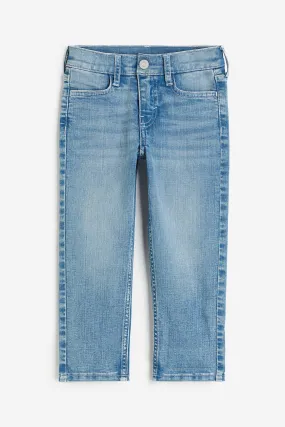 Slim Fit Lined Jeans - Regular waist - Long - Light denim blue - Kids | H&M GB