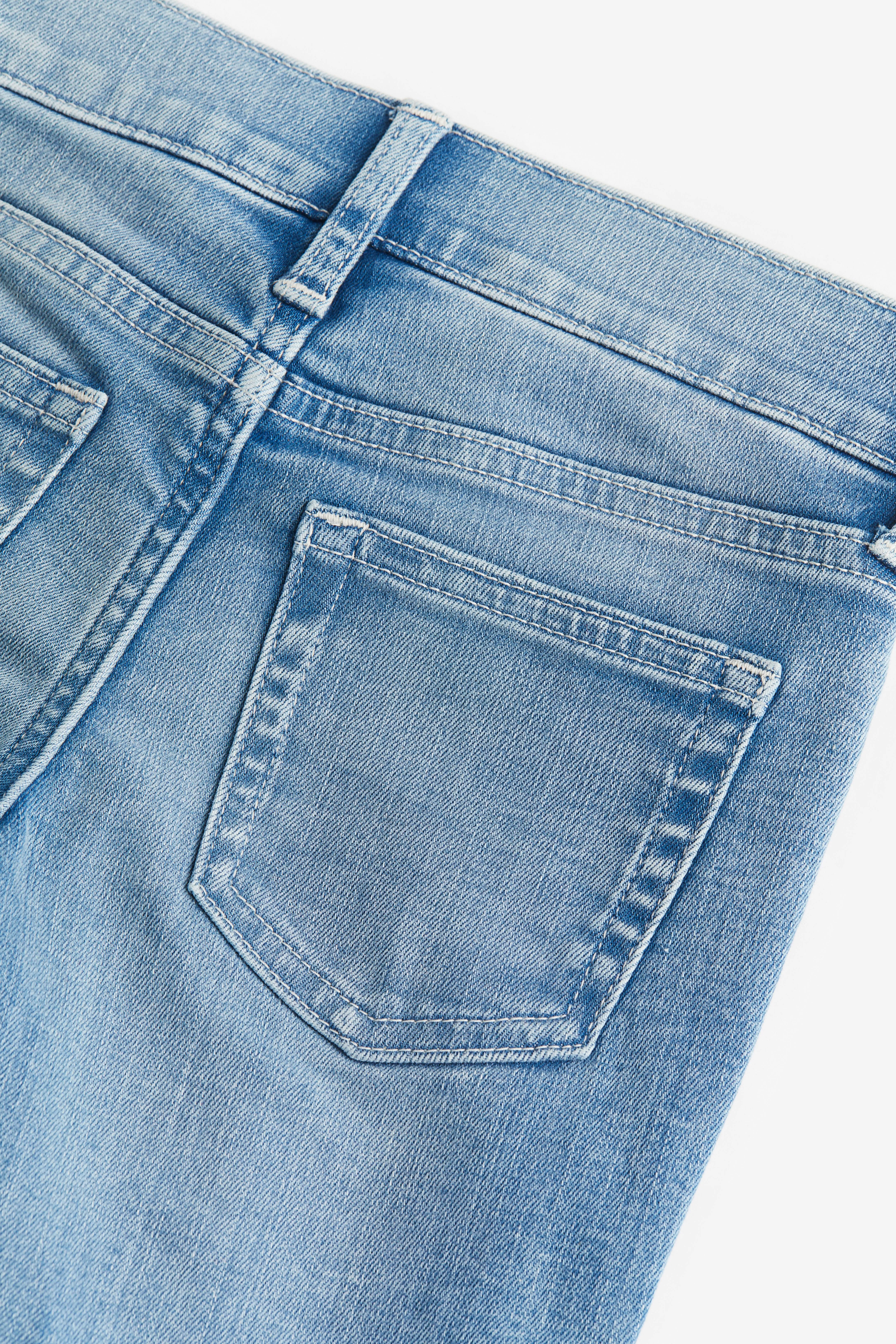 Slim Fit Lined Jeans - Regular waist - Long - Light denim blue - Kids | H&M GB