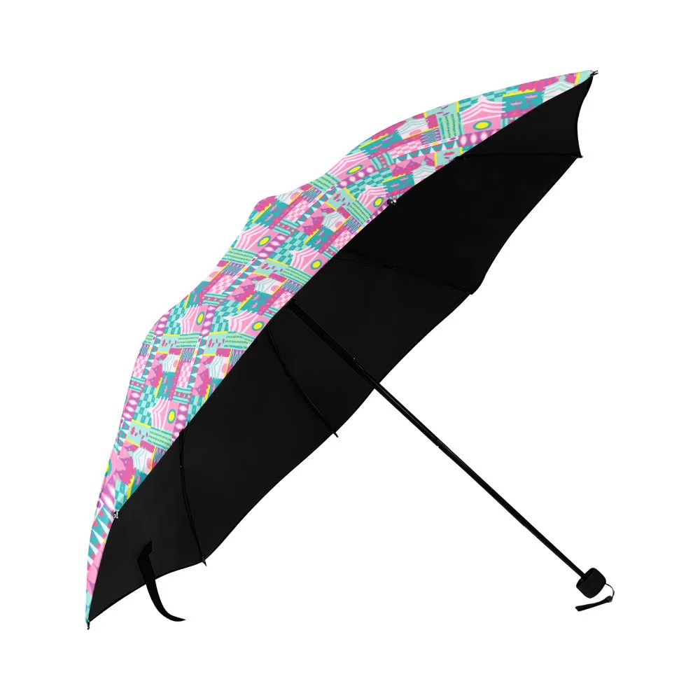 Small World Anti-UV Foldable Umbrella