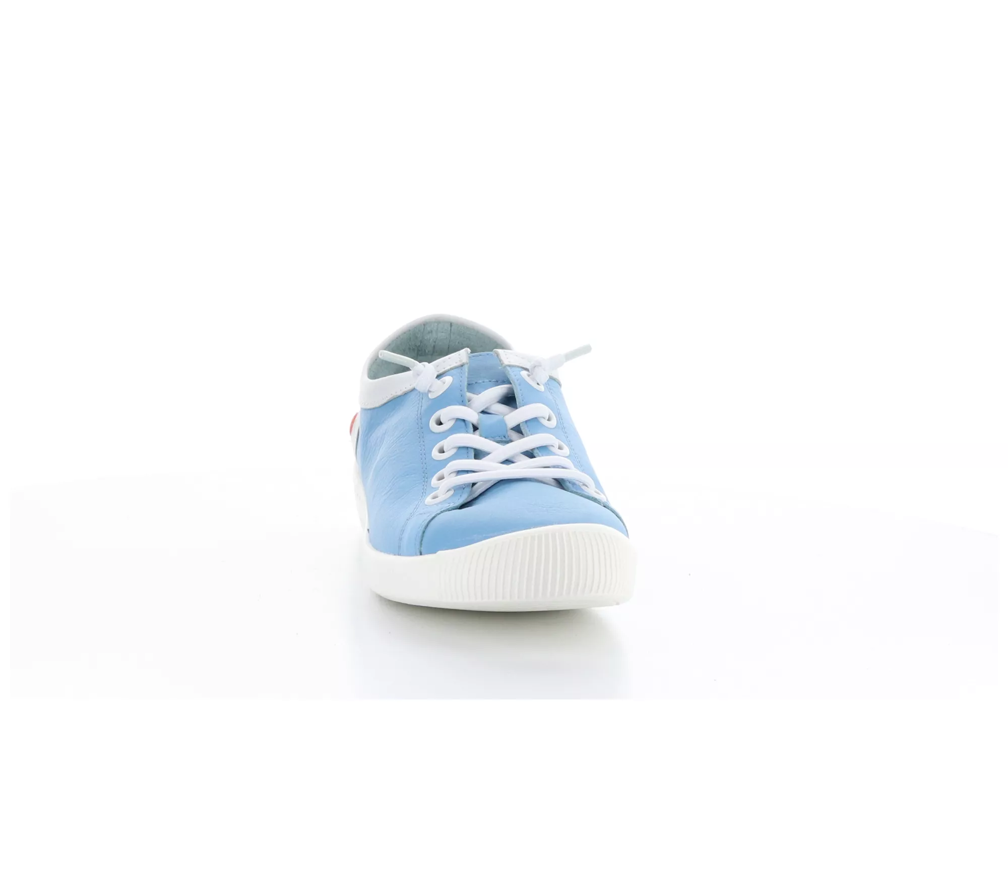 Softino's Leather Fashion Sneakers - Isla Sky B lue